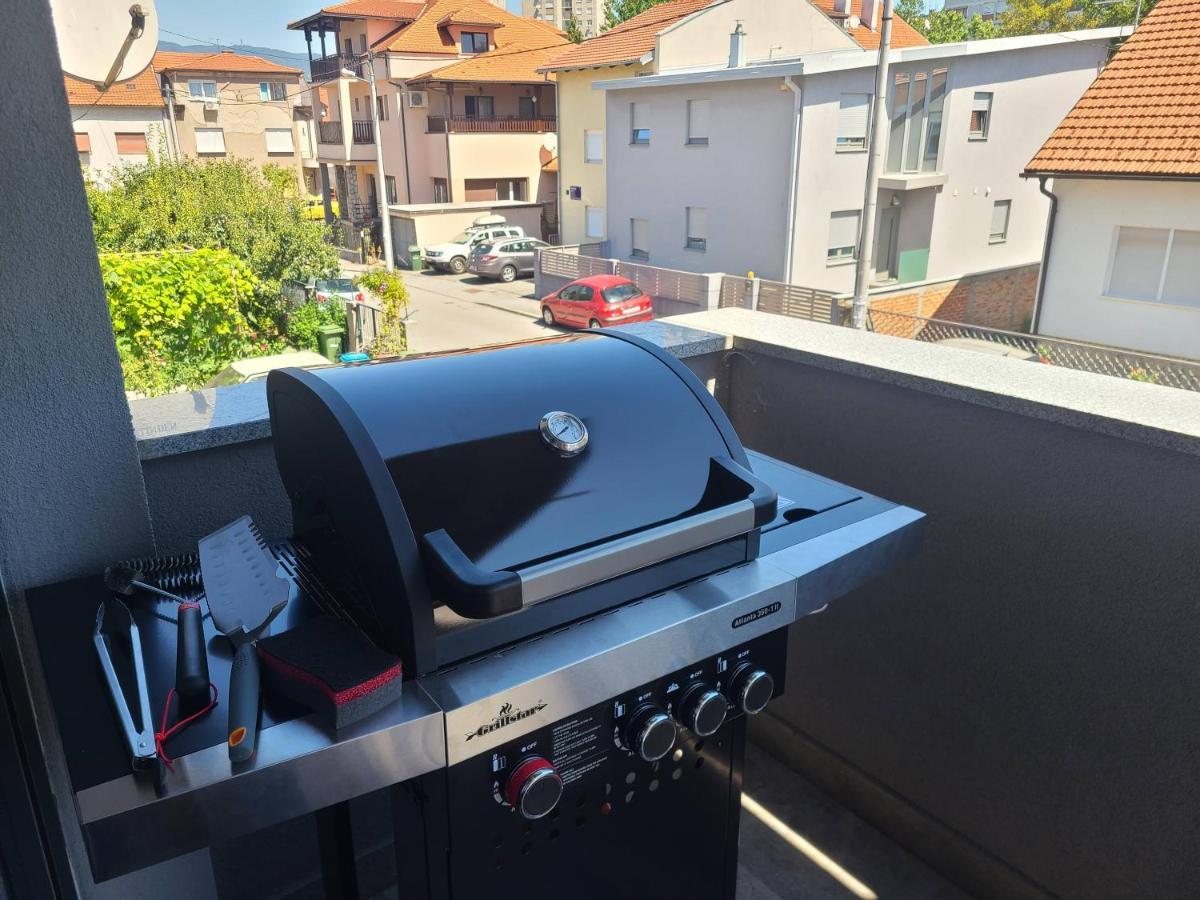 Modern 4-Star Luxury Apt - Wfh Ready, Free Parking Zagreb Eksteriør billede